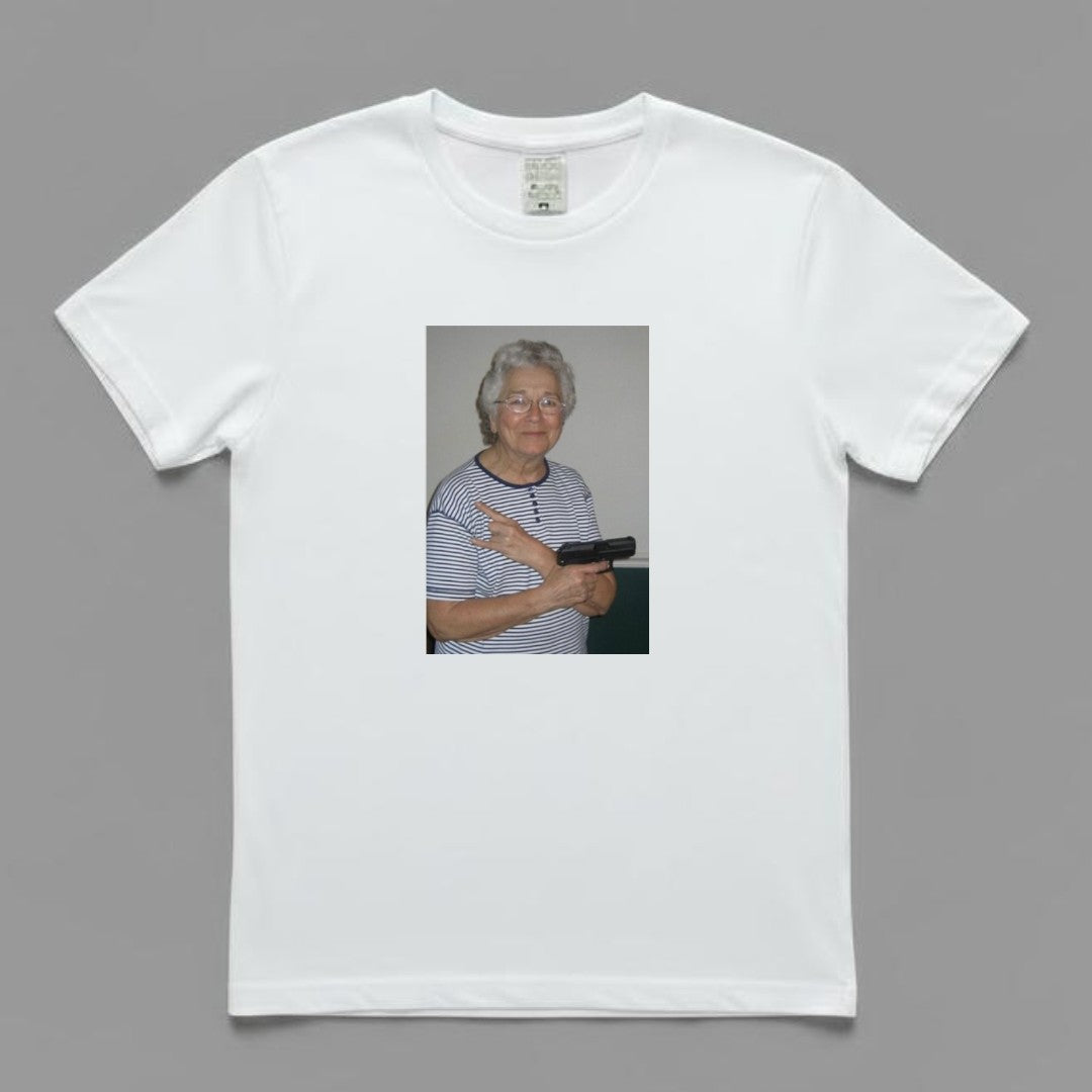 Granny with a Gun T-shirt