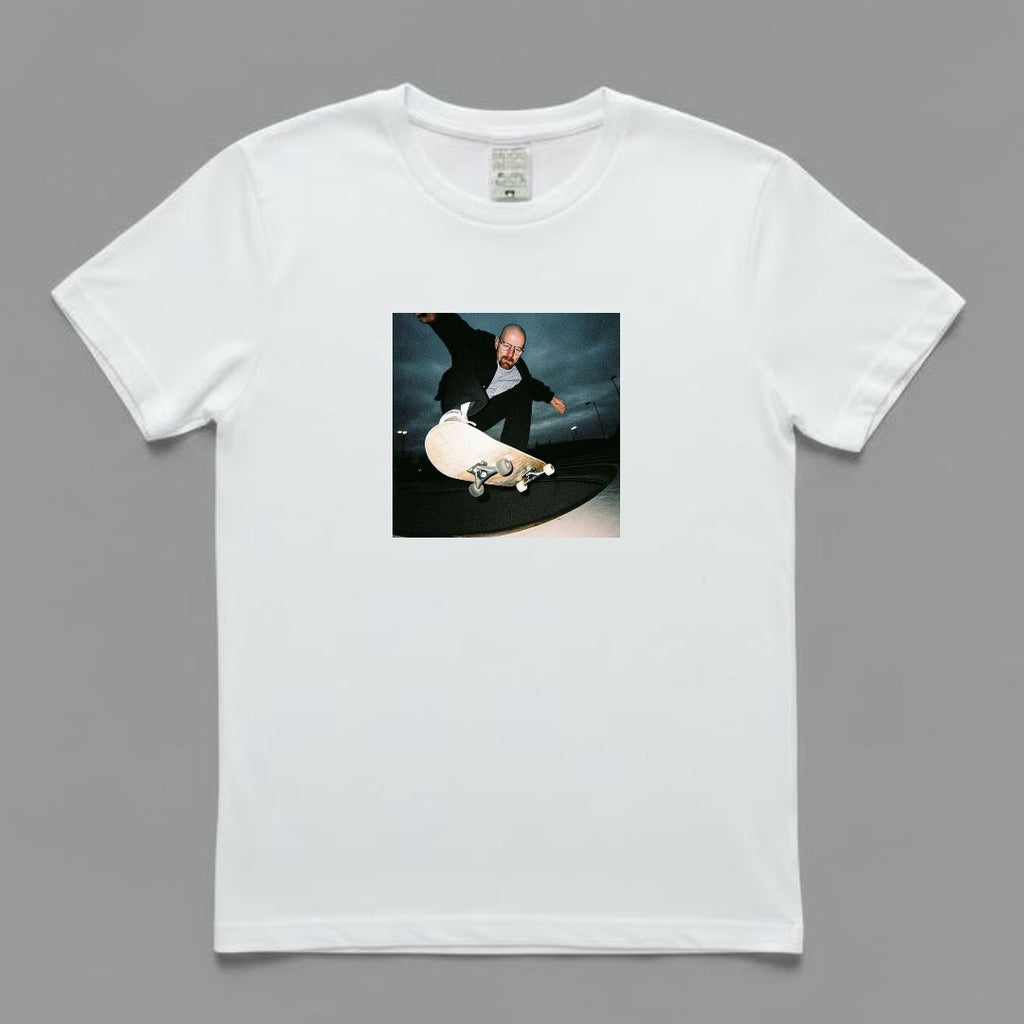 Walter White Skateboarding T-shirt
