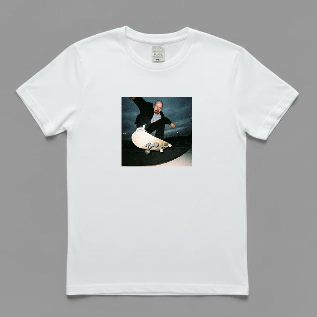 Walter White Skateboarding T-shirt